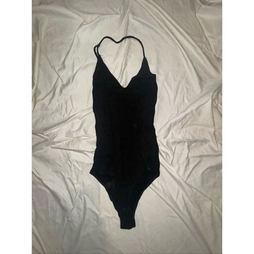 Black reformation bodysuit size xs